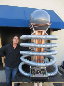 Bob Bekian with the Time Machine in the "NeverShoutNever" music video at www.loyalstudios.tv